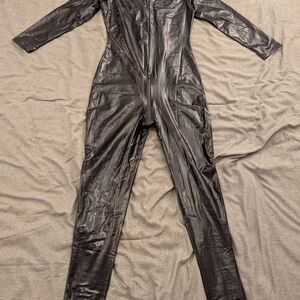 Black Spandex Jumpsuit